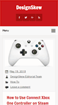 Mobile Screenshot of designskew.com